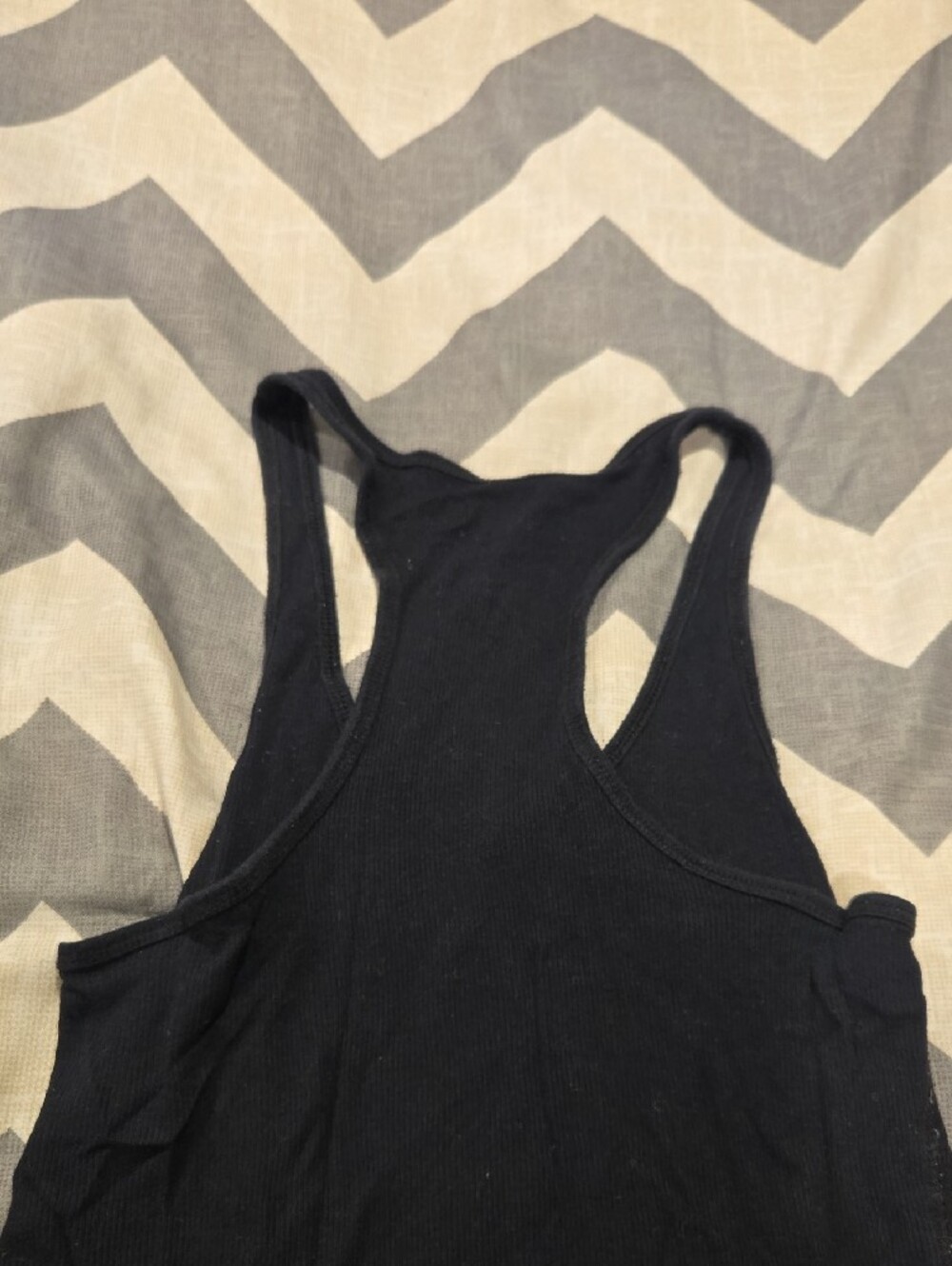 SO Black Racerback Tank Top - Picture 3 of 3